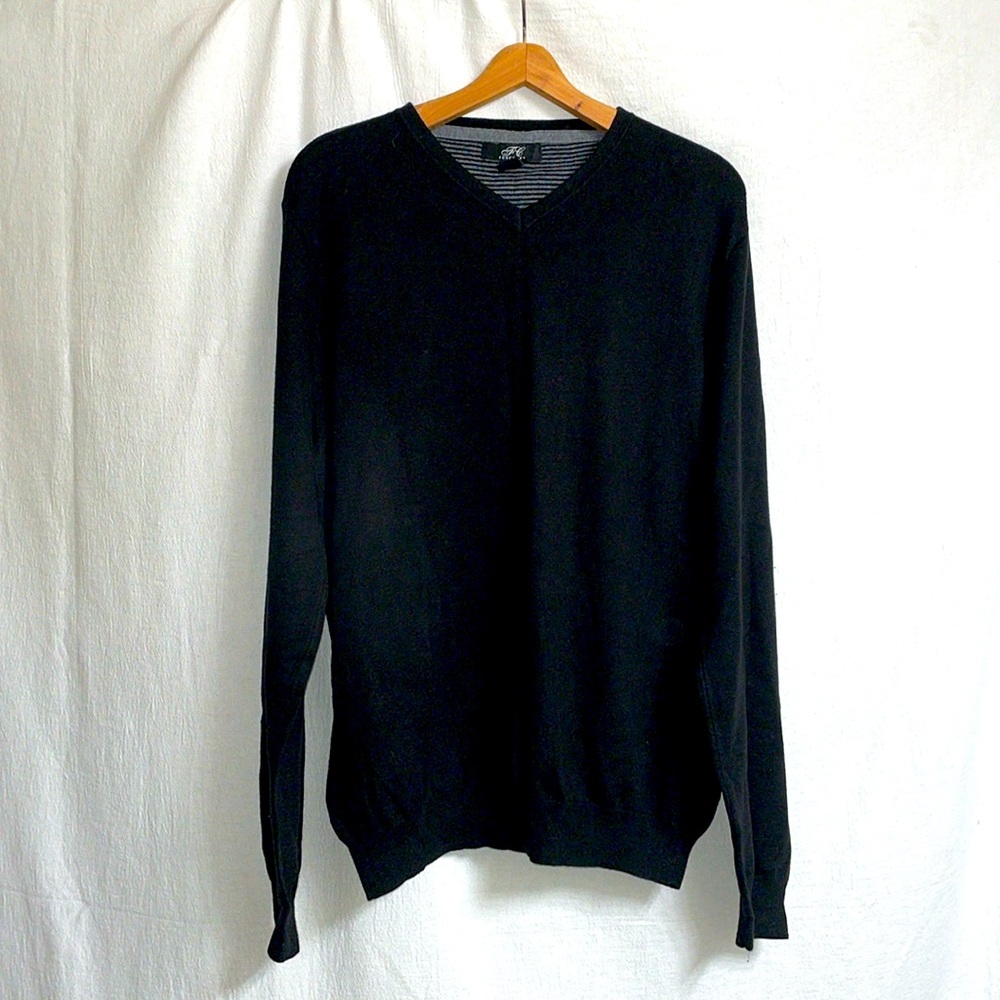 Foxcroft mens XL V neck Sweater